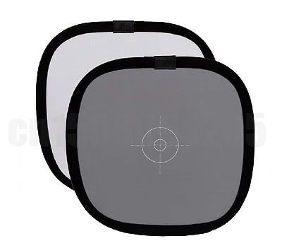2 in1 12" 18% DSLR Gray White Balance Card Folding reflector Face Focus assist Camera carrying bag For 5D 5D2 5D3 60D D3200 D40
2 in1 12" 18% DSLR Gray White Balance Card Folding reflector Face Focus assist Camera carrying bag For 5D 5D2 5D3 60D D3200 D40