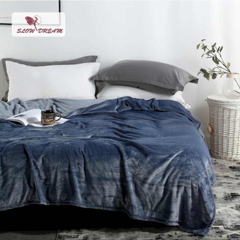 Slowdream Flannel Blanket Bed Mantas Soft Thick Throw Fleece Winter Blanket For Children Adult Bedspread Sofa Bed Covers Quilts
Slowdream Flannel Blanket Bed Mantas Soft Thick Throw Fleece Winter Blanket For Children Adult Bedspread Sofa Bed Covers Quilts