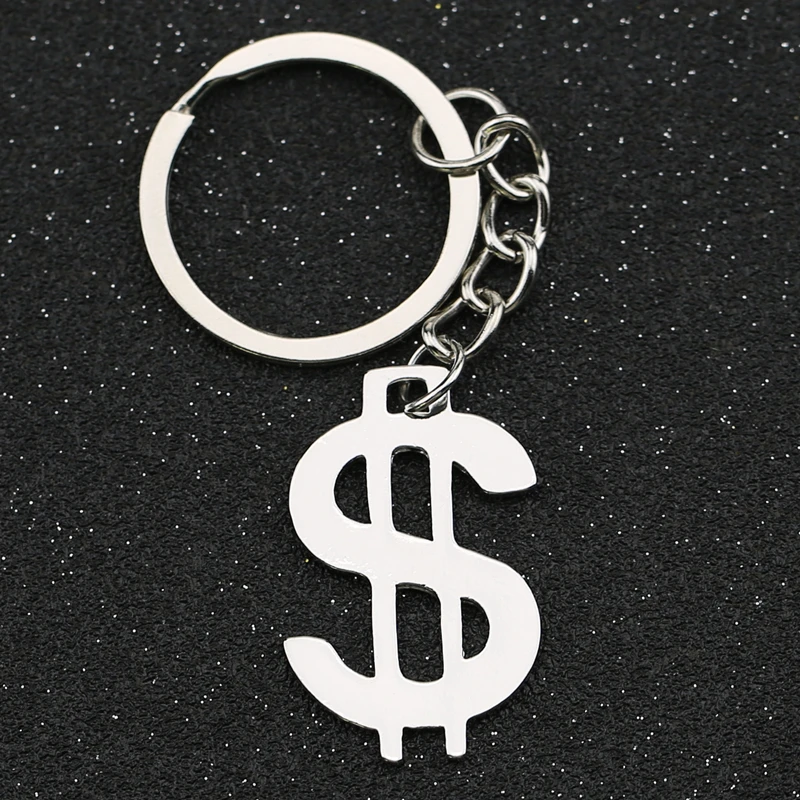 US Dollar Keychain Money American Sign Symbol Logo Silver Color Keyring Key Holder Chain Ring Stainless Steel Jewelry Wholesale
US Dollar Keychain Money American Sign Symbol Logo Silver Color Keyring Key Holder Chain Ring Stainless Steel Jewelry Wholesale