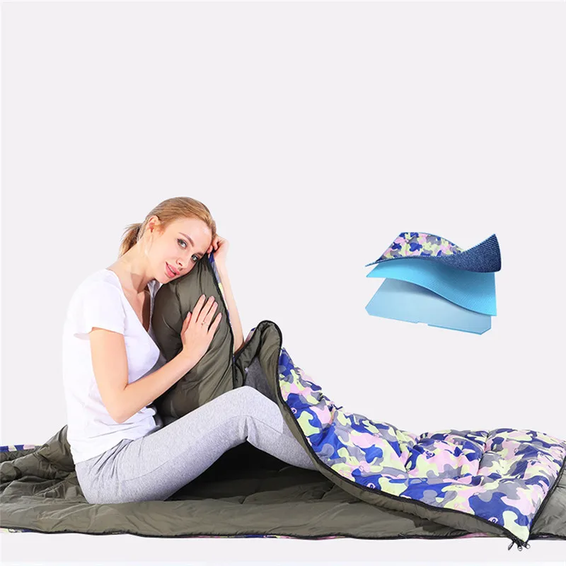 Military Camouflage Sleeping Bag Camping Outdoor Ultralight Warm Duck Down Sleeping Bags Winter Waterproof 1100g/1450g#293319
Military Camouflage Sleeping Bag Camping Outdoor Ultralight Warm Duck Down Sleeping Bags Winter Waterproof 1100g/1450g#293319