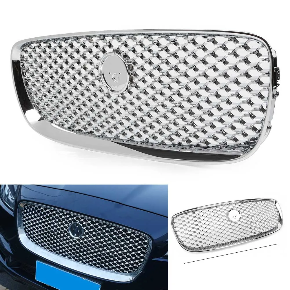 Передняя верхняя сетка решетка радиатора гриль для Jaguar XF XFR 2016 2017 2018 хром
Передняя верхняя сетка решетка радиатора гриль для Jaguar XF XFR 2016 2017 2018 хром
