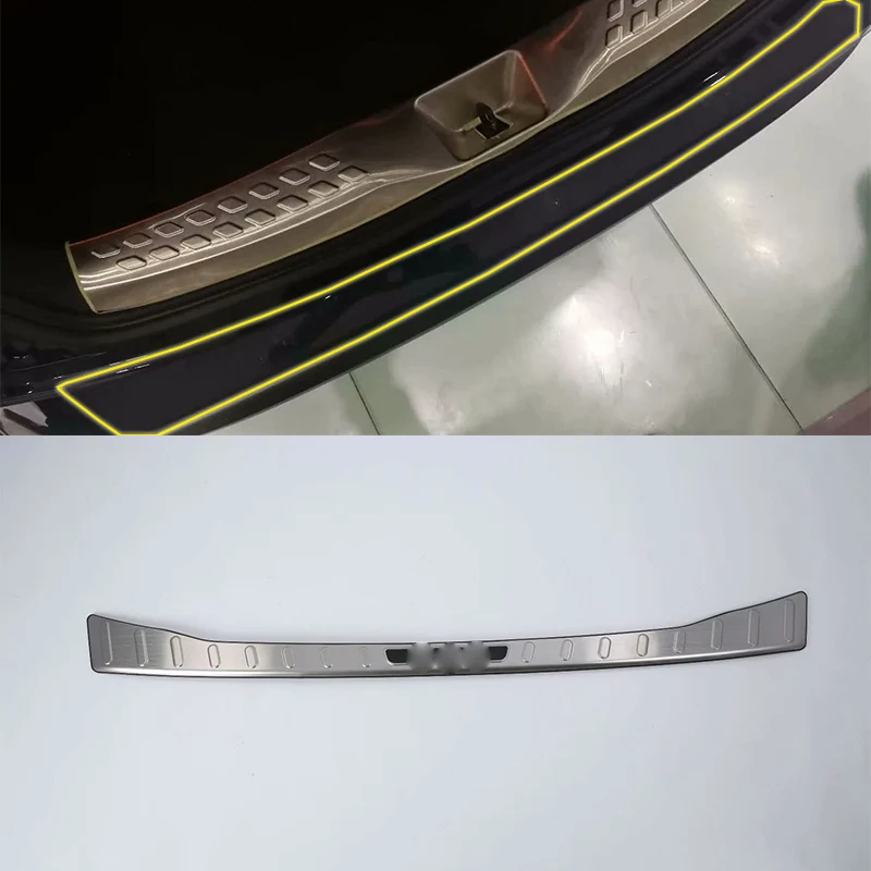 Stainless steel Exterior rear bumper foot plate Cover Trim Car Styling For TOYOTA CH-R 2018
Stainless steel Exterior rear bumper foot plate Cover Trim Car Styling For TOYOTA CH-R 2018