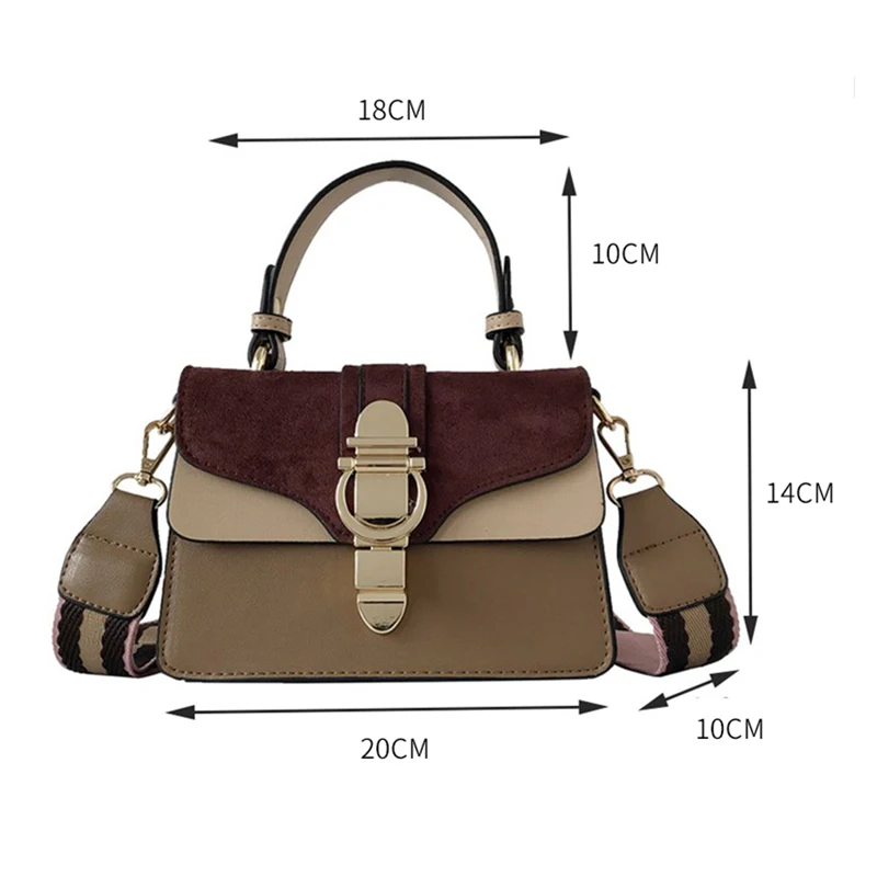 New Women Leather Handbags Square Female Shoulder Bags Version Broadband Contrast Frosted Luxury Designer Messenger Bolsa SS3505
New Women Leather Handbags Square Female Shoulder Bags Version Broadband Contrast Frosted Luxury Designer Messenger Bolsa SS3505