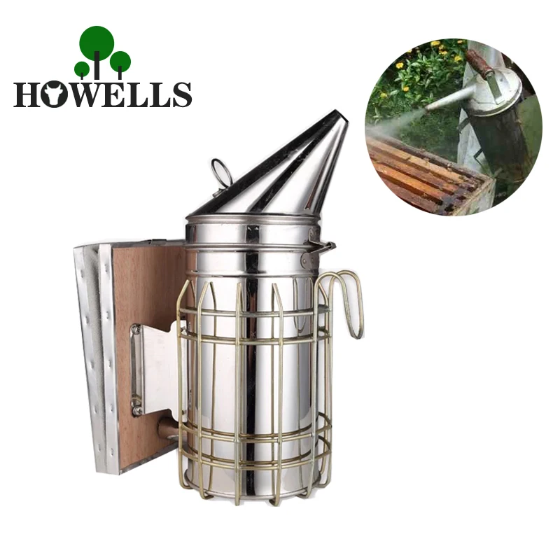 Bee Keeping Smoker Stainless Steel Bee Hive Smoker Small Galvanized with Heat Shield Board Beekeeping Equipment tool
Bee Keeping Smoker Stainless Steel Bee Hive Smoker Small Galvanized with Heat Shield Board Beekeeping Equipment tool