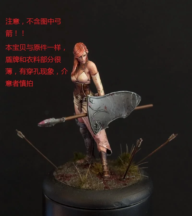 

model kit resin kit Avatars of War 28209 Spartan female warrior fantasy 28mm