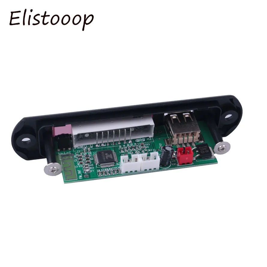 Светодиодный Bluetooth декодер Elistooop APE FLAC MP3 WMA плата беспроводной аудио модуль USB TF