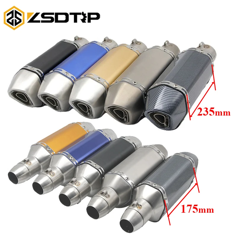 ZSDTRP 51mm Motorcycle Exhaust Pipe Stainless Steel AK Motorcycle Muffler Pit Dirt Bike For Suzuki gsr600 cb650f tmax530
ZSDTRP 51mm Motorcycle Exhaust Pipe Stainless Steel AK Motorcycle Muffler Pit Dirt Bike For Suzuki gsr600 cb650f tmax530