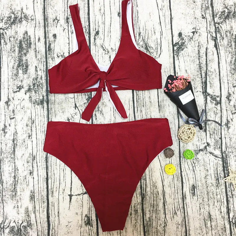 FALLINDOLL women bikini 2018 High Waisted Swimwear Women Sexy Front Tie Brazilian Biquini Swimsuit Bathing Suit Femme Beach Wear
FALLINDOLL women bikini 2018 High Waisted Swimwear Women Sexy Front Tie Brazilian Biquini Swimsuit Bathing Suit Femme Beach Wear