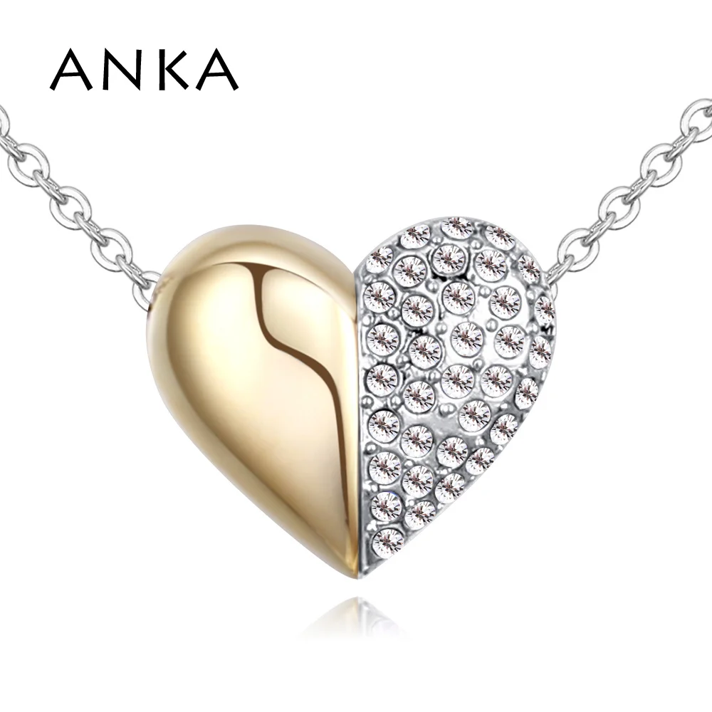 ANKA fashion micro paved heart crystal necklace pendant for women charm crystal neckalce jewelry Christmas gift #128253
ANKA fashion micro paved heart crystal necklace pendant for women charm crystal neckalce jewelry Christmas gift #128253