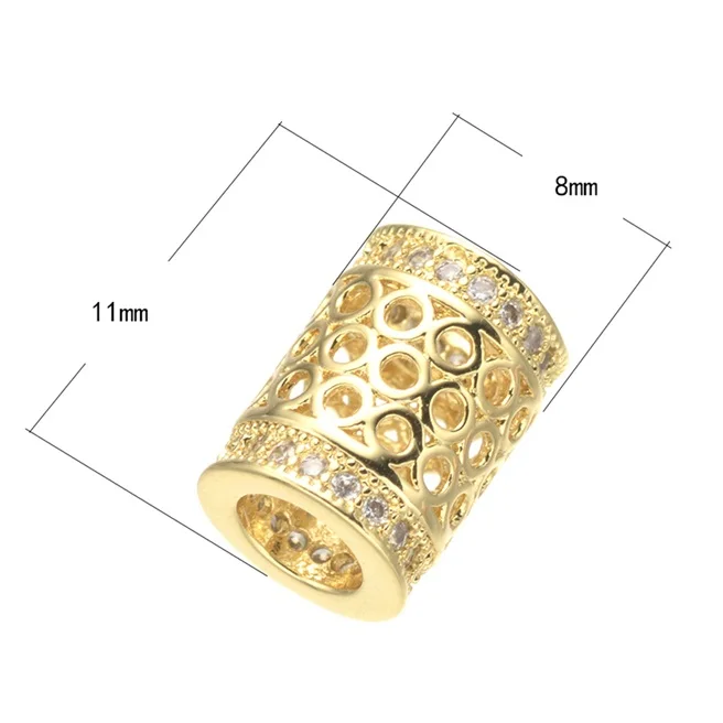New 5pcs Vintage Micro Pave Zircon Crystal Beads Charms Wholesale Copper Big Hole Czech Beads Bracelet Jewelry Making Diy Kralen
New 5pcs Vintage Micro Pave Zircon Crystal Beads Charms Wholesale Copper Big Hole Czech Beads Bracelet Jewelry Making Diy Kralen