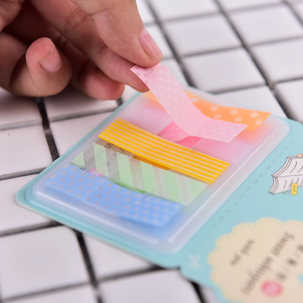 1PC Cute Candy Color Tags Book Pages Index Flag Sticky Notes Office and School Supplies
1PC Cute Candy Color Tags Book Pages Index Flag Sticky Notes Office and School Supplies