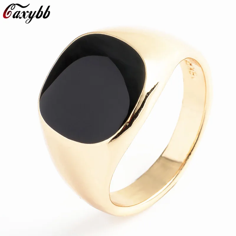Size 7-12 Vintage Men Jewelry Stainless Steel Ring Fashion Minimalist Design Plated Gold Black Enamel Mens Rings
Size 7-12 Vintage Men Jewelry Stainless Steel Ring Fashion Minimalist Design Plated Gold Black Enamel Mens Rings