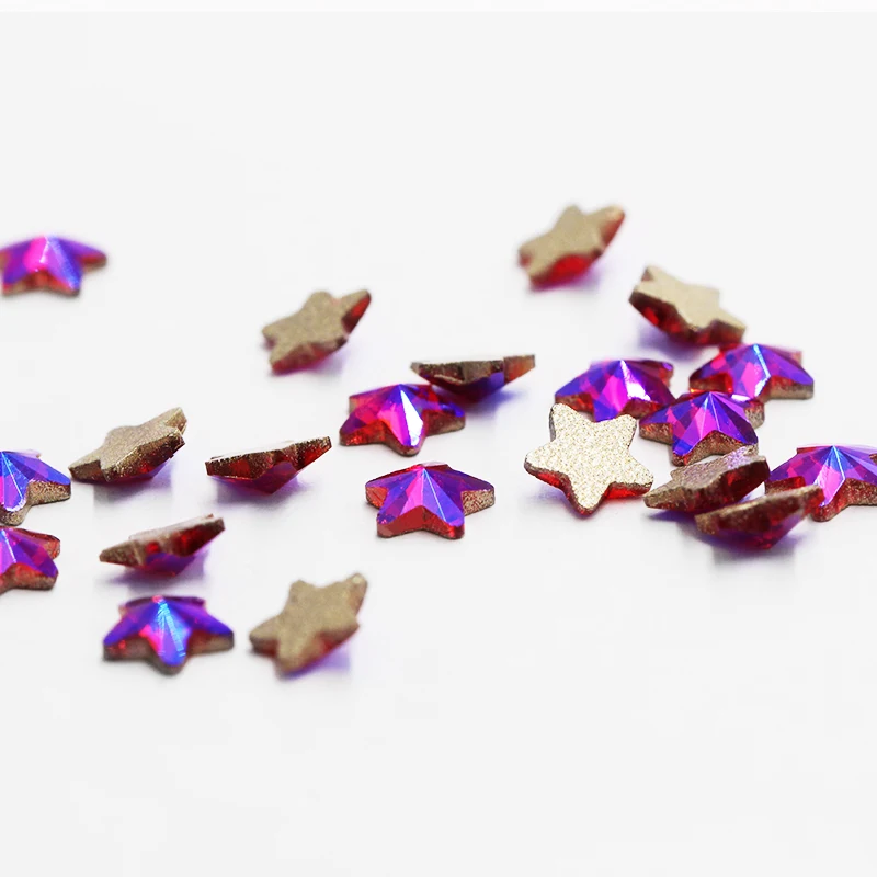 50pcs Nail Rhinestones 3D Nail Art Decorations Glass Nails designs Charms Supplies Flat Back star Shape Shining glass stones
50pcs Nail Rhinestones 3D Nail Art Decorations Glass Nails designs Charms Supplies Flat Back star Shape Shining glass stones