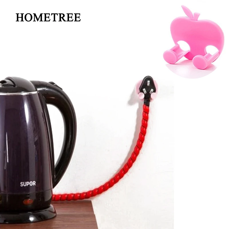HOMETREE 2Pcs Apple Multi-Function Power Cord Power Plug Socket Hook Storage Rack Key Scarf Hook Family Kitchen Storages H826
HOMETREE 2Pcs Apple Multi-Function Power Cord Power Plug Socket Hook Storage Rack Key Scarf Hook Family Kitchen Storages H826