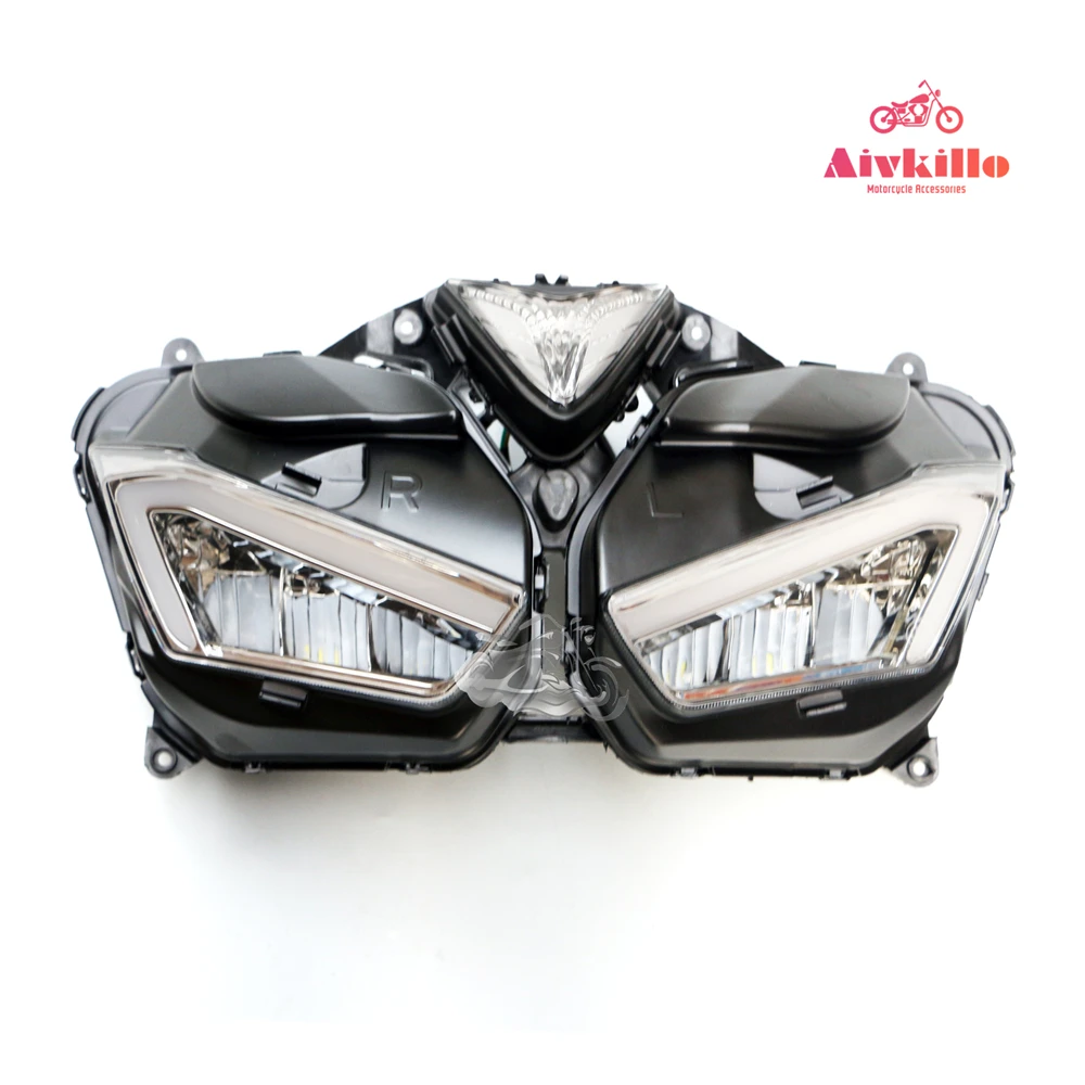 Светодиодная фара в сборе для мотоцикла Yamaha YZF R3 2015 2013 2016 2014|headlamp led|headlamps for