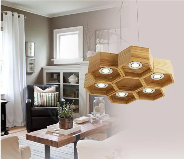 Japanese Style Art Dining Room Lights Creative Personality Loft Wooden Honeycomb Pendant Light Living Room Light Fixtures
Japanese Style Art Dining Room Lights Creative Personality Loft Wooden Honeycomb Pendant Light Living Room Light Fixtures