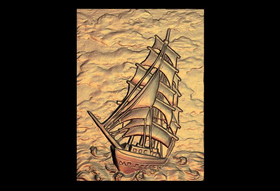 4 pieces boat vessel 3D Relief Model in STL format CNC Router Carving Engraving Artcam aspire M72
4 pieces boat vessel 3D Relief Model in STL format CNC Router Carving Engraving Artcam aspire M72