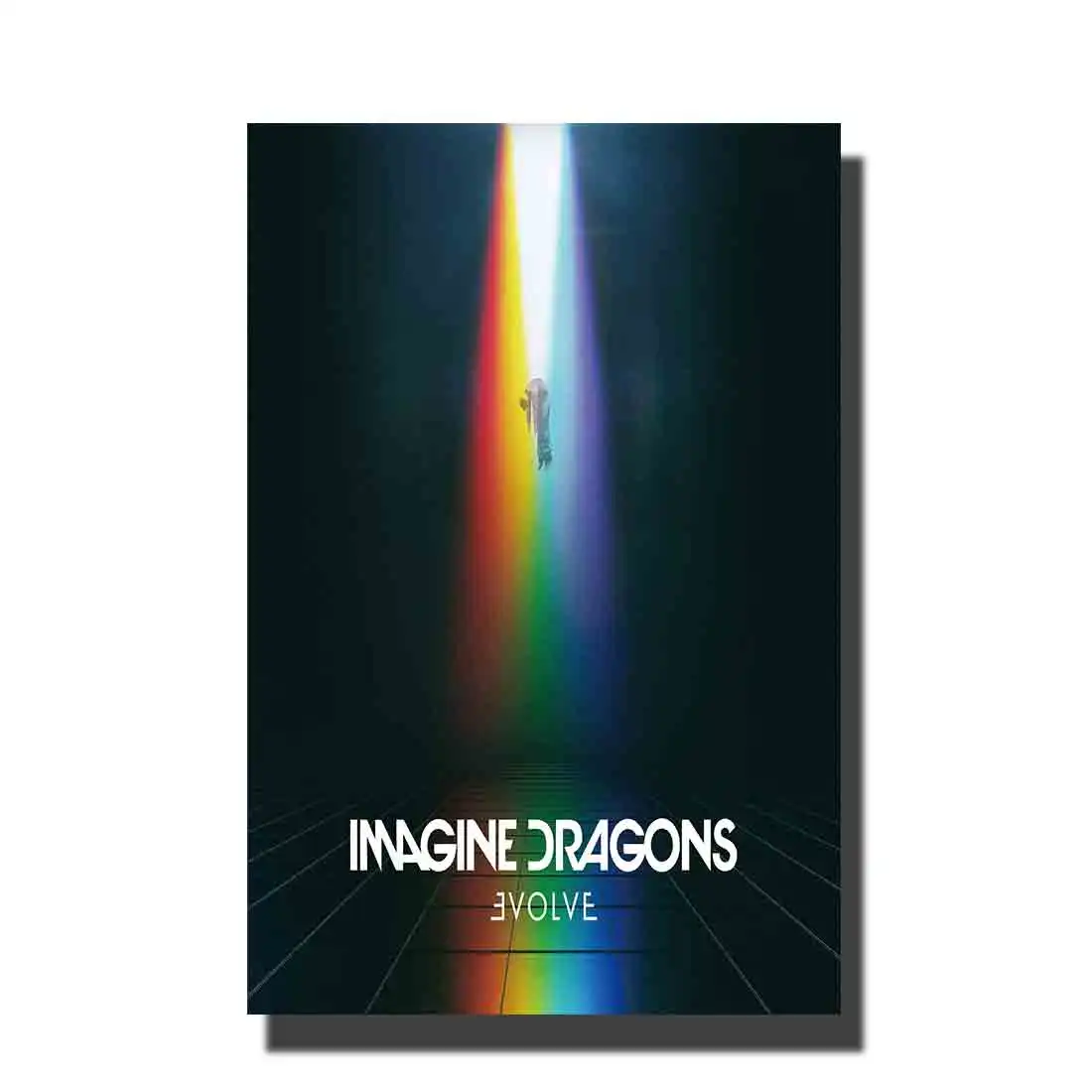 Художественный плакат распечатка картин дракон альбом музыка Популярный