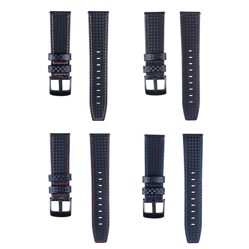 Laforuta 22mm Quick Release Luxury Black Carbon Fiber Leather Watch Strap Band For Samsung Gear S3 Classic/Frontier Galaxy 46mm
Laforuta 22mm Quick Release Luxury Black Carbon Fiber Leather Watch Strap Band For Samsung Gear S3 Classic/Frontier Galaxy 46mm
