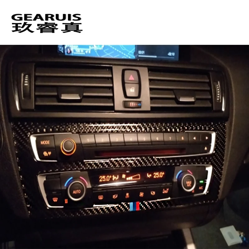Car Styling Carbon fiber Center Console Air outlet Panel Covers Stickers frame For BMW 1 Serise F20 F21 Auto Accessories LHD RHD
Car Styling Carbon fiber Center Console Air outlet Panel Covers Stickers frame For BMW 1 Serise F20 F21 Auto Accessories LHD RHD