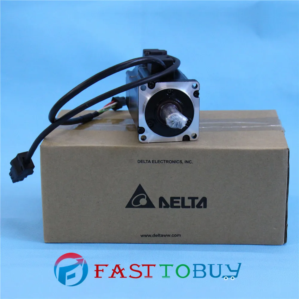 Delta AC Servo Motor 220V 400W 1.27NM 3000rpm ECMA-C10804R7 with Keyway Oil Seal Shatf 14mm New
Delta AC Servo Motor 220V 400W 1.27NM 3000rpm ECMA-C10804R7 with Keyway Oil Seal Shatf 14mm New