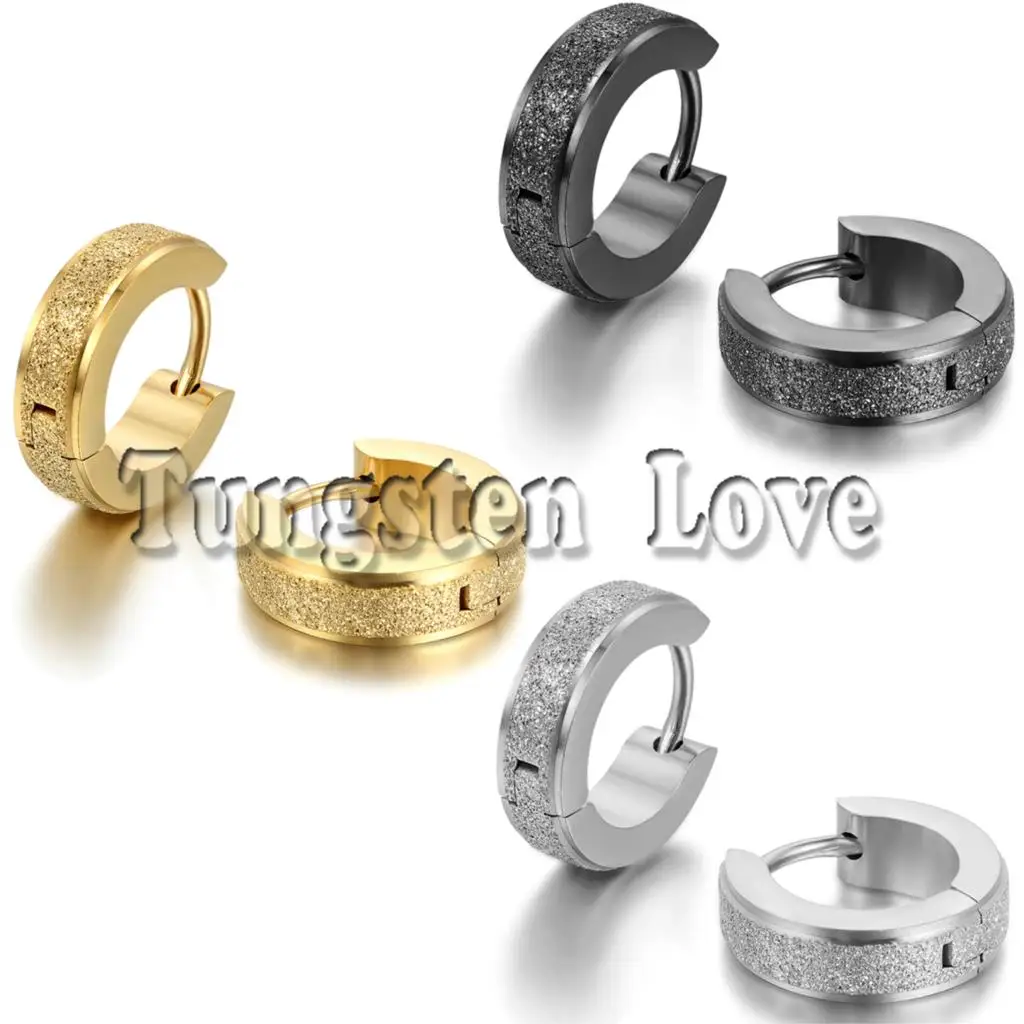 2020 Trend Women Stainless Steel Hoop Earrings with Charm Elegant Matte Wholesale pendientes aros Gold Black Silver Color
2020 Trend Women Stainless Steel Hoop Earrings with Charm Elegant Matte Wholesale pendientes aros Gold Black Silver Color