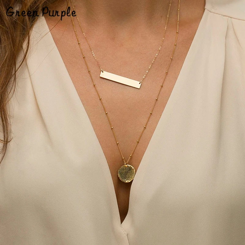 Set of 2 Necklace Jewelry Gold Hammered Chocker Handmade Initial Pendants Ball Chain Kolye Women Necklace
Set of 2 Necklace Jewelry Gold Hammered Chocker Handmade Initial Pendants Ball Chain Kolye Women Necklace