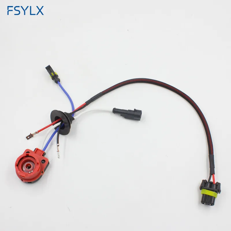 FSYLX Auto Car D2 D2C D2S D2R AMP Socket connector power cable HID ballast bulb HID XENON Wire Harness D4 D2 HID Adaptor
FSYLX Auto Car D2 D2C D2S D2R AMP Socket connector power cable HID ballast bulb HID XENON Wire Harness D4 D2 HID Adaptor