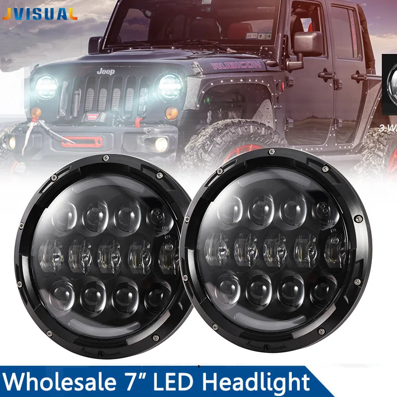 2x12 в 105 Вт H4-9007 7-дюймовая светодиодная фара с DRL, белая/желтая фара для мотоцикла для Road Star Jeep Wrangler Hummer Land Rover
2x12 в 105 Вт H4-9007 7-дюймовая светодиодная фара с DRL, белая/желтая фара для мотоцикла для Road Star Jeep Wrangler Hummer Land Rover