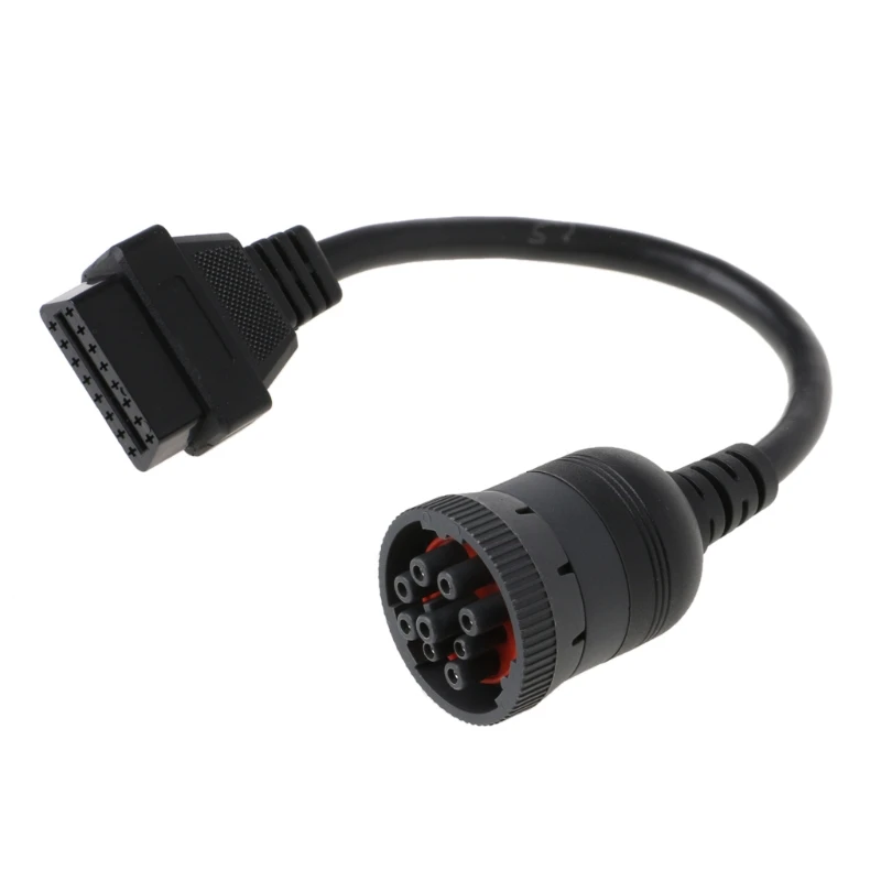9pin to Female 16pin Tuck Cable J1939 9 pin to 16 PIN Female diagnosctic tool connector Truck Port Adapter
9pin to Female 16pin Tuck Cable J1939 9 pin to 16 PIN Female diagnosctic tool connector Truck Port Adapter