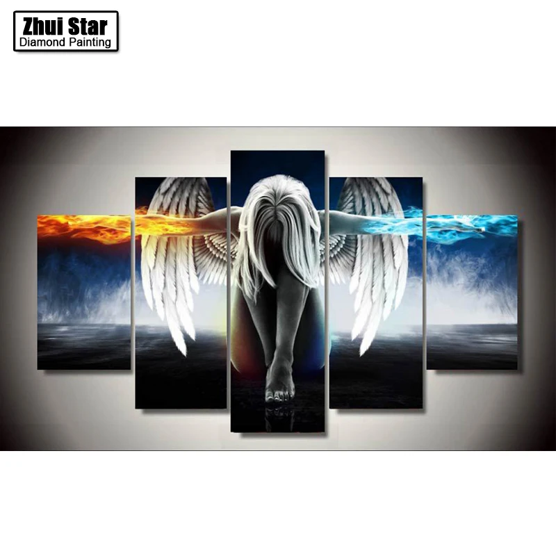 DIY fashion mosaic Diamond Painting 3D angel painting rhinestone 5D mosaic cross cross stitch diamond embroidery mosaic
DIY fashion mosaic Diamond Painting 3D angel painting rhinestone 5D mosaic cross cross stitch diamond embroidery mosaic