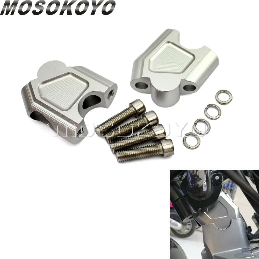 CNC алюминиевый 35 мм Rise 7/8 "Руль Riser Block внедорожный ATV 22 крепление для Suzuki SV650 SV1000