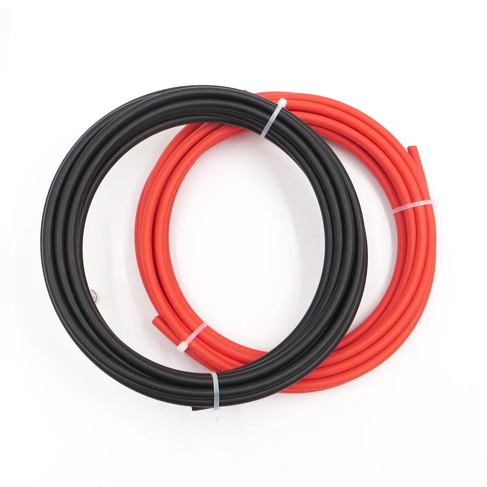 20 м/лот (черный кабель 10 М + Красный длиной м) 2.5mm2 MC4 Соединительный для солнечных