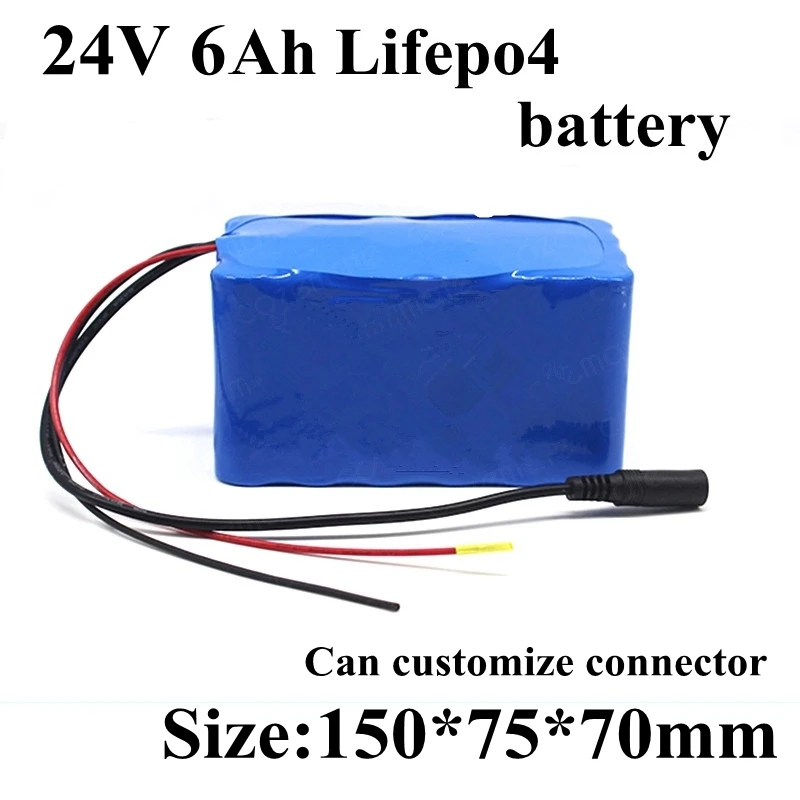 Портативный Аккумулятор Lifepo4 25 6 В 24 10 А 29 2 в pcb BMS + зарядное устройство|Комплекты