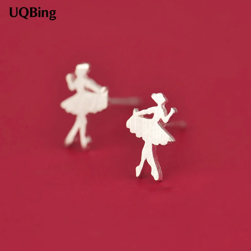 Ballet Girl Stud Earrings Fashion 925 Silver Stud Earrings Jewelry Pendientes Brincos Fashion Jewelry Drop Shipping
Ballet Girl Stud Earrings Fashion 925 Silver Stud Earrings Jewelry Pendientes Brincos Fashion Jewelry Drop Shipping