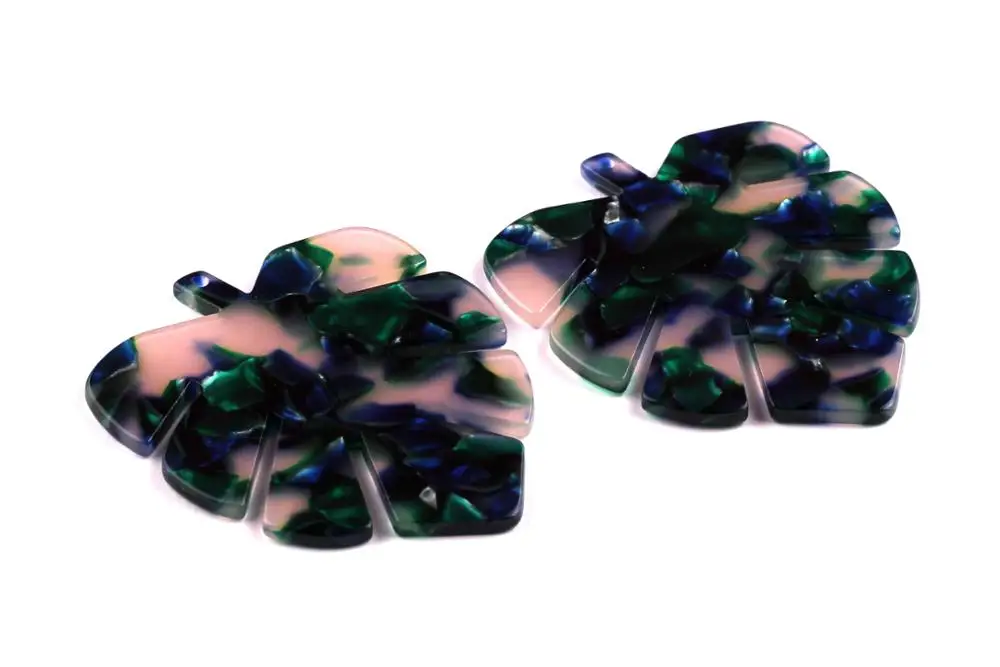 AC1053 - 6pcs/lot - Acetate Acrylic Earring Charms - Tortoise Shell Earrings - Code: A18 - 58.4x49.4x2.58mm
AC1053 - 6pcs/lot - Acetate Acrylic Earring Charms - Tortoise Shell Earrings - Code: A18 - 58.4x49.4x2.58mm