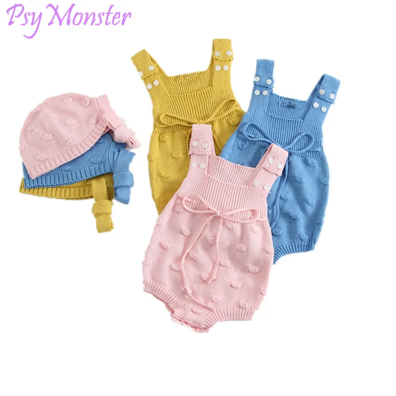 2018 Spring Baby Girl Knitted Rompers Princess Newborn Baby Clothes Girls Boys Sleeveless Jumpsuit Kids Baby Outfits Clothes
2018 Spring Baby Girl Knitted Rompers Princess Newborn Baby Clothes Girls Boys Sleeveless Jumpsuit Kids Baby Outfits Clothes