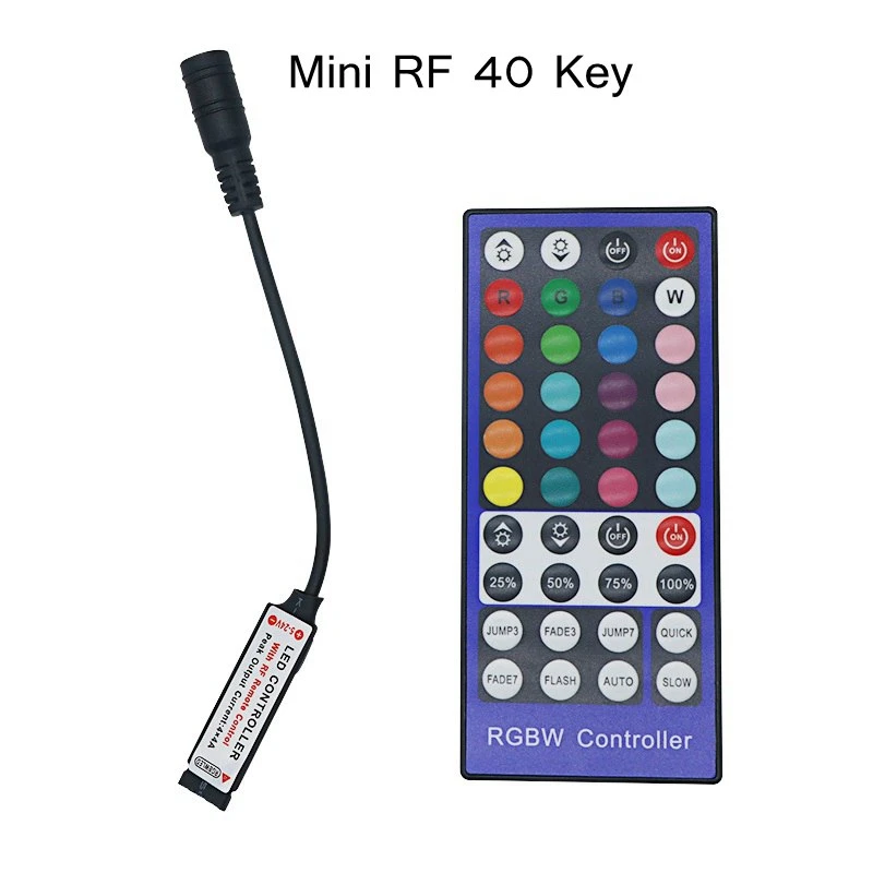 SZYOUMY Wifi / Touch Screen 2.4G RGBW LED Controller Mini DC12V With RF 40Key / IR 40Key Remote Control For RGBW LED Strip Light
SZYOUMY Wifi / Touch Screen 2.4G RGBW LED Controller Mini DC12V With RF 40Key / IR 40Key Remote Control For RGBW LED Strip Light