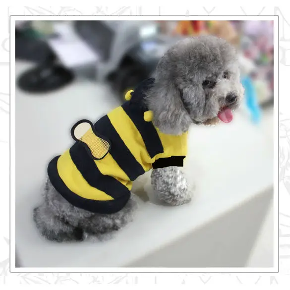 Pet Dog Cat Coat Clothes Cute Bumble Bee Dress Up Costume Apparel for Pet E5M1# 
Pet Dog Cat Coat Clothes Cute Bumble Bee Dress Up Costume Apparel for Pet E5M1#