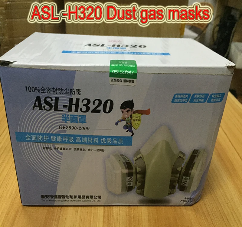 ASL-H320 respirator gas mask high quality Silica gel protective mask against Spray paint pesticide spray Dust gas filter mask
ASL-H320 respirator gas mask high quality Silica gel protective mask against Spray paint pesticide spray Dust gas filter mask