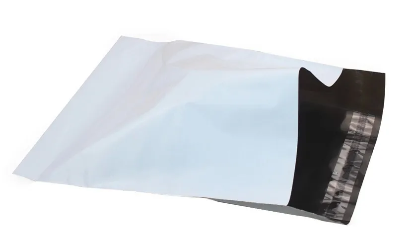 25 шт./лот 25*37 см белые Поли самозапечатывающиеся почтовые пакеты Пластиковые
