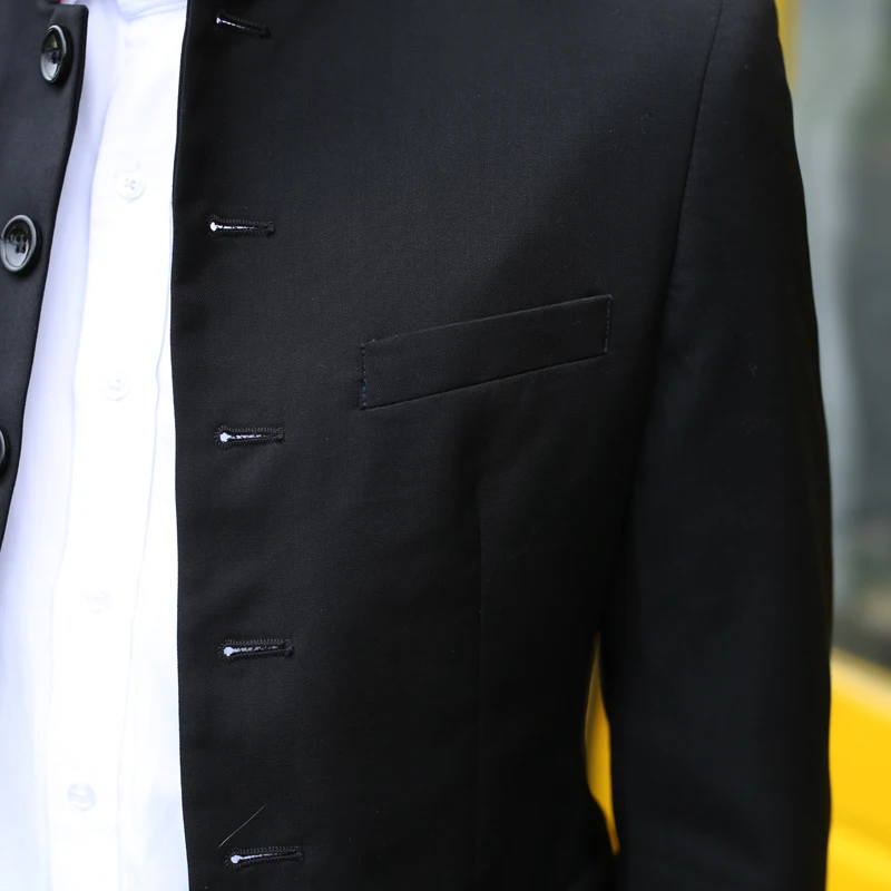 2020 British Fashion silm coats Mens casual Stunning slim fit Jacket Blazer Short Mao suit Stand collar
2020 British Fashion silm coats Mens casual Stunning slim fit Jacket Blazer Short Mao suit Stand collar