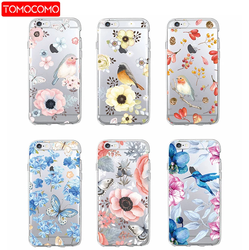 Cute Bird Butterfly Floral Flower Soft Clear Phone Case Fundas Cover Capa For iPhone 12 Mini 11 Pro Max 7 7Plus 6 XS MAX 8 8PLUS
Cute Bird Butterfly Floral Flower Soft Clear Phone Case Fundas Cover Capa For iPhone 12 Mini 11 Pro Max 7 7Plus 6 XS MAX 8 8PLUS