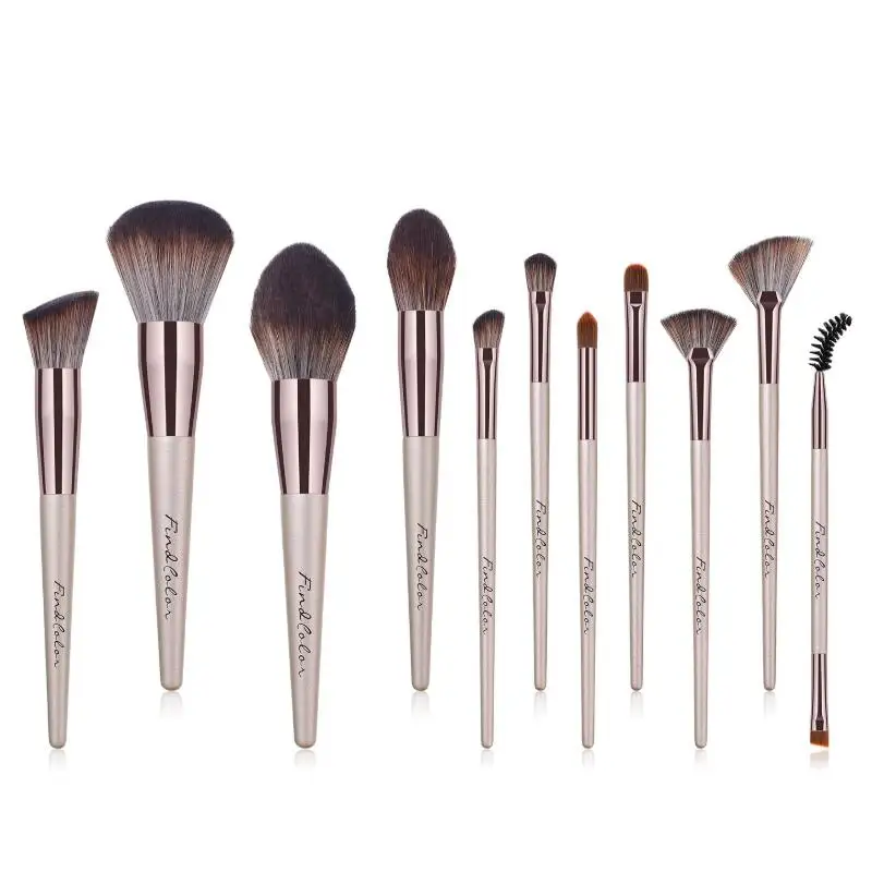 11pcs Makeup Brushes Set Powder Blush Eyeshadow Cone Make Up Brush Complete Professional Cosmetic Tool
11pcs Makeup Brushes Set Powder Blush Eyeshadow Cone Make Up Brush Complete Professional Cosmetic Tool