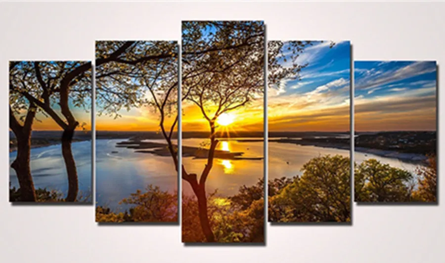 diy 5 parts / set wedding decoration full of 5d diamond embroidery sunest tree lake scenic space diamond painting cross stitch
diy 5 parts / set wedding decoration full of 5d diamond embroidery sunest tree lake scenic space diamond painting cross stitch