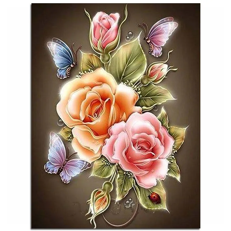 YIKEE Diamond Mosaic Round Rhinestones Flowers 5d diy Diamond Embroidery Rhinestone Mosaic Painting Home Decor h1009
YIKEE Diamond Mosaic Round Rhinestones Flowers 5d diy Diamond Embroidery Rhinestone Mosaic Painting Home Decor h1009