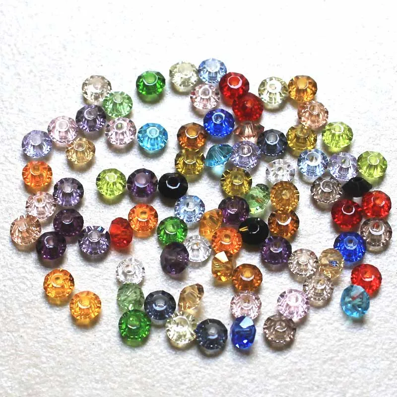 StreBelle 2.5x5mm Flat Bicone Beads Fashion Jewelry DIY Bead For Women Bracelet & Necklace Making Strand 100pcs Wholesale
StreBelle 2.5x5mm Flat Bicone Beads Fashion Jewelry DIY Bead For Women Bracelet & Necklace Making Strand 100pcs Wholesale