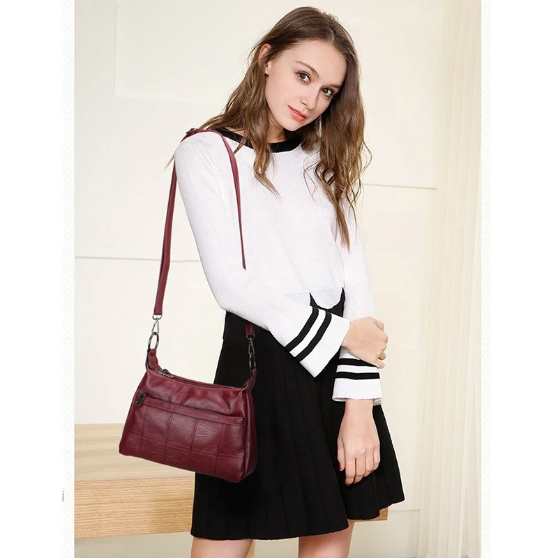 SUDS Brand 2018 PU Leather Women Messenger Bags High Quality Luxury Handbags Women Bags Designer Large Capacity Travel Tote Bags
SUDS Brand 2018 PU Leather Women Messenger Bags High Quality Luxury Handbags Women Bags Designer Large Capacity Travel Tote Bags