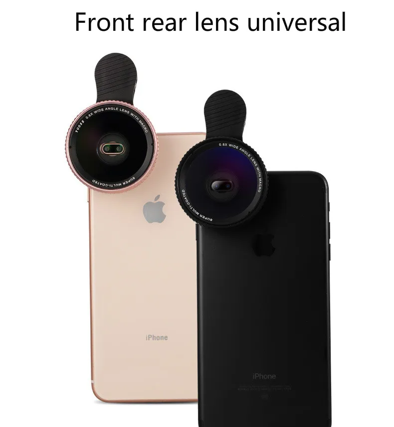 0.6 Times Super Wide-angle 15 Times Super Macro Mobile Phone Lens Wide-angle Macro Two-in-one Mobile Phone External Lens
0.6 Times Super Wide-angle 15 Times Super Macro Mobile Phone Lens Wide-angle Macro Two-in-one Mobile Phone External Lens