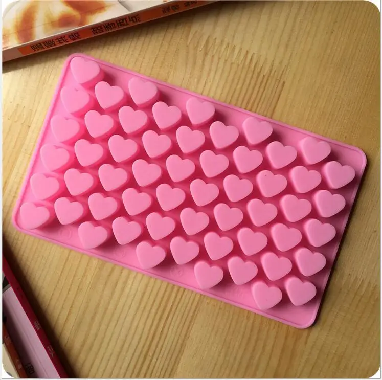 100pcs/lot Heart-shaped Silicone Cake Mold FDA Ice Jelly Chocolate Pudding Mold Handmade Soap Mould Cake Fondant Tools 55 Cavity
100pcs/lot Heart-shaped Silicone Cake Mold FDA Ice Jelly Chocolate Pudding Mold Handmade Soap Mould Cake Fondant Tools 55 Cavity